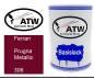 Preview: Ferrari, Prugna Metallic, 306: 500ml Lackdose, von ATW Autoteile West.